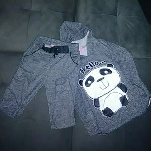 Girl's sweatsuit